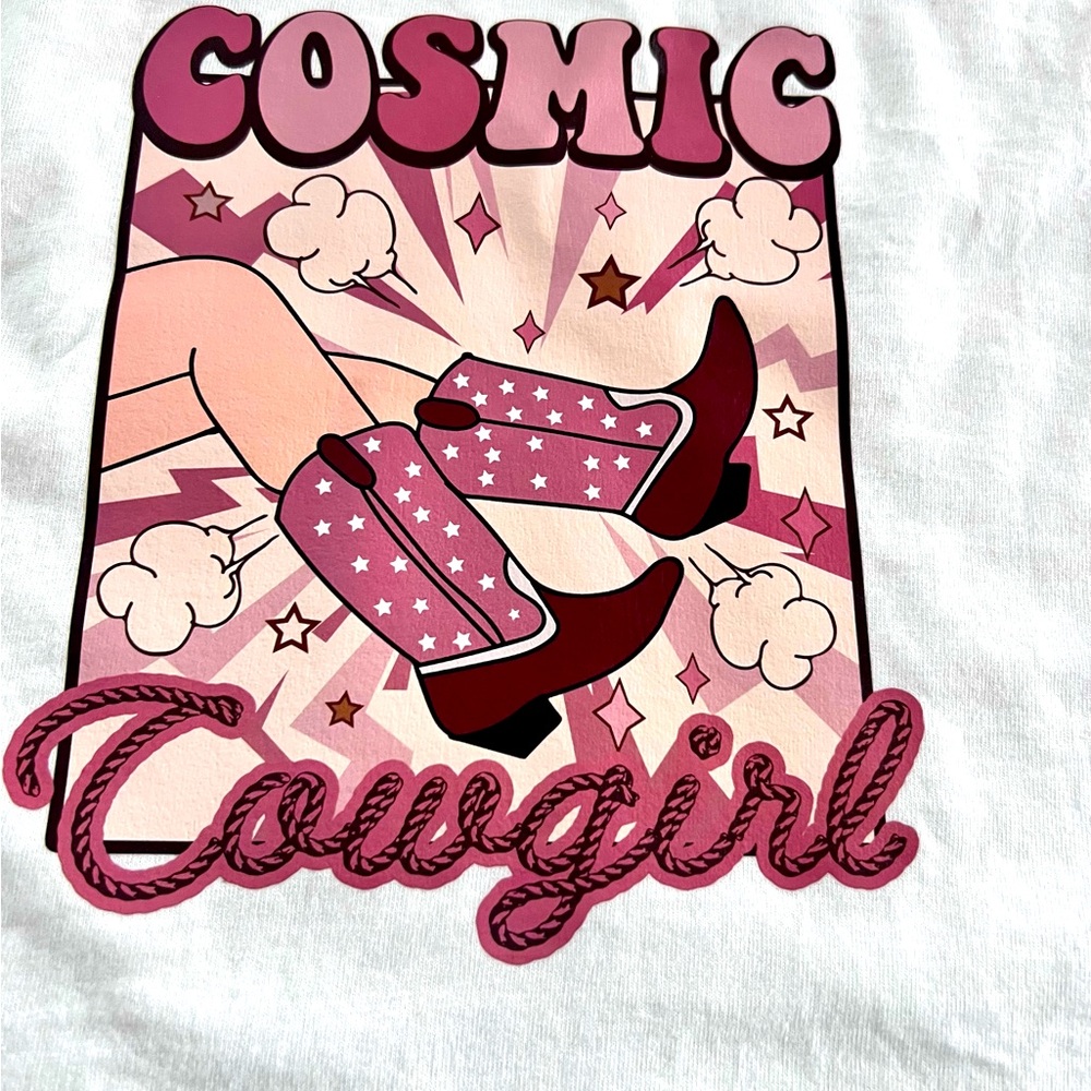 Cosmic Cowgirl T Shirt